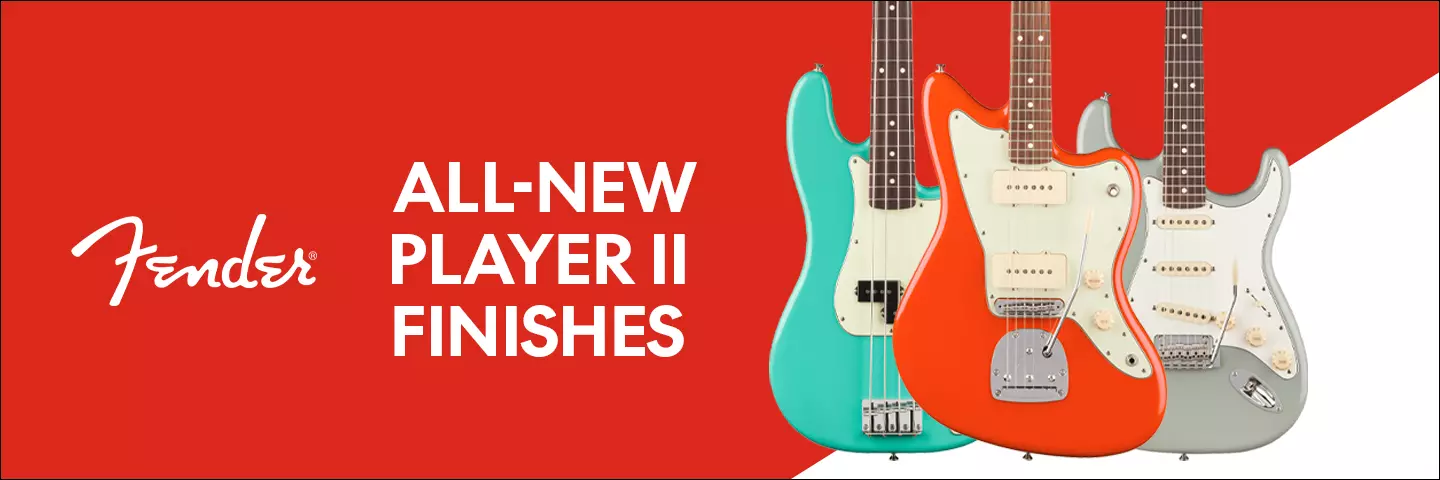Get Fresh with New Colours from the Fender Player II Series